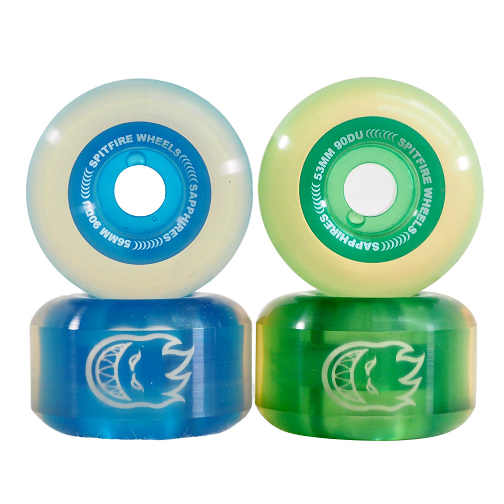 SPITFIRE 90D SAPPHIRE (CLR/BLUE CLR/GRN) 53mm 56mm