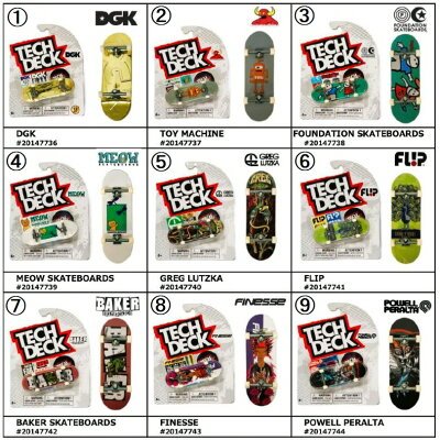TECH DECK 96mm FINGERBOARD VOL.19