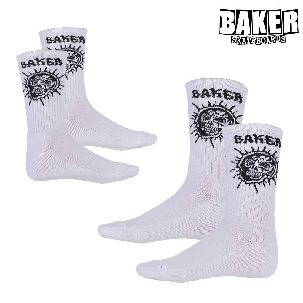 BAKER FURY SOCKS WHITE