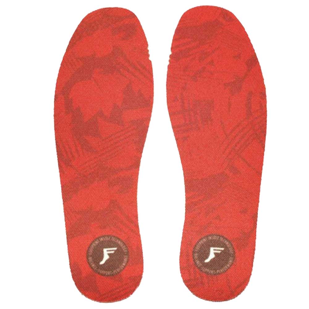 FOOTPRINT INSOLES KINGFOAM FLAT 5mm CUTTING TYPE RED CAMO