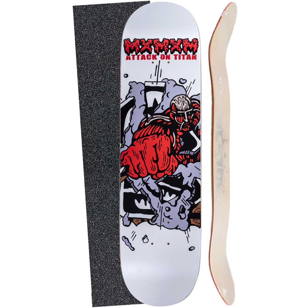 マジカルモッシュAttack on Titan スケボーデッキ 8.25インチ