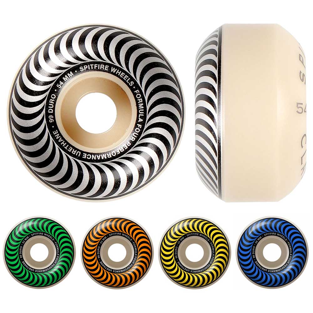SPITFIRE スピットファイア FORMULA FOUR F4 WHEELS 99D CLASSIC 52mm / 53mm / 54mm / 55mm / 56mm