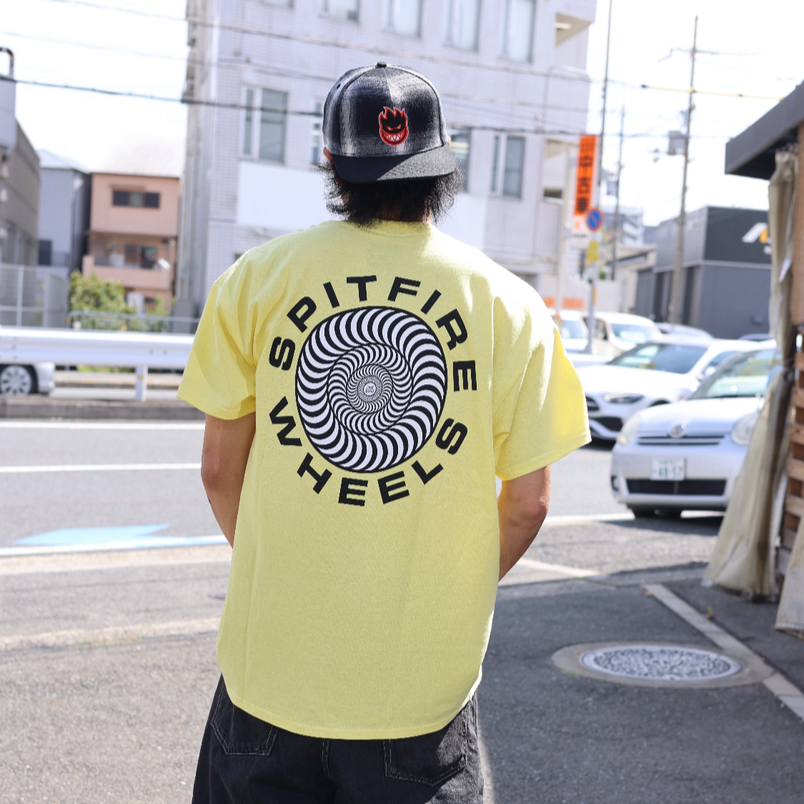 SPITFIRE S/S TEE CLASSIC 87 SWIRL BANANA