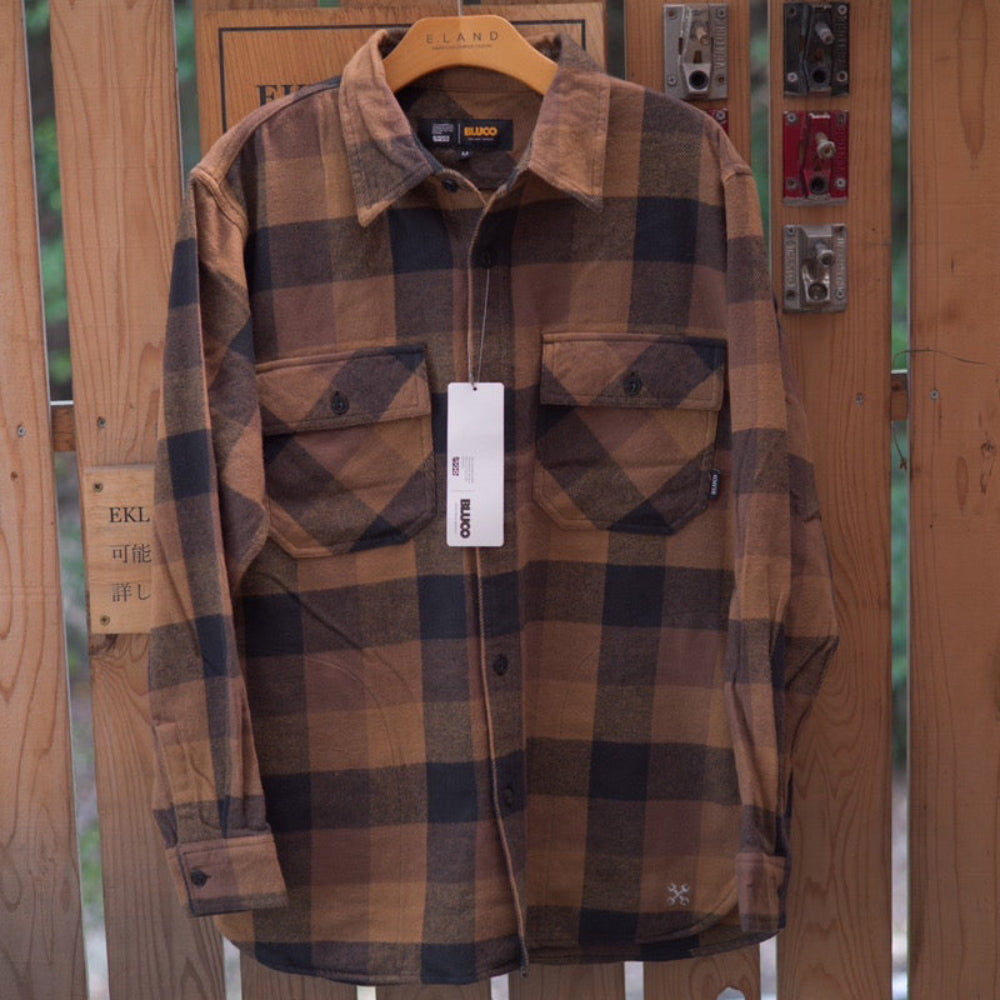 BLUCO BUFFALO CHECK FLANNEL SHIRT