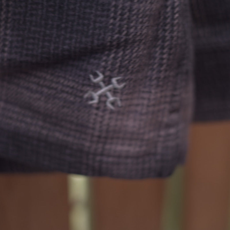 BLUCO OMBRE CHECK FLANNEL SHIRT