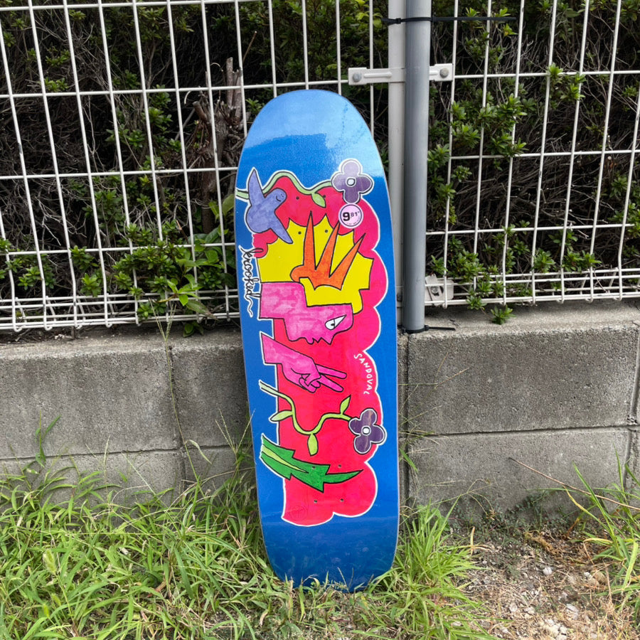 KROOKED DECK SANDOVAL PEACE SIGN 9.81 – EKL SKATE PARK