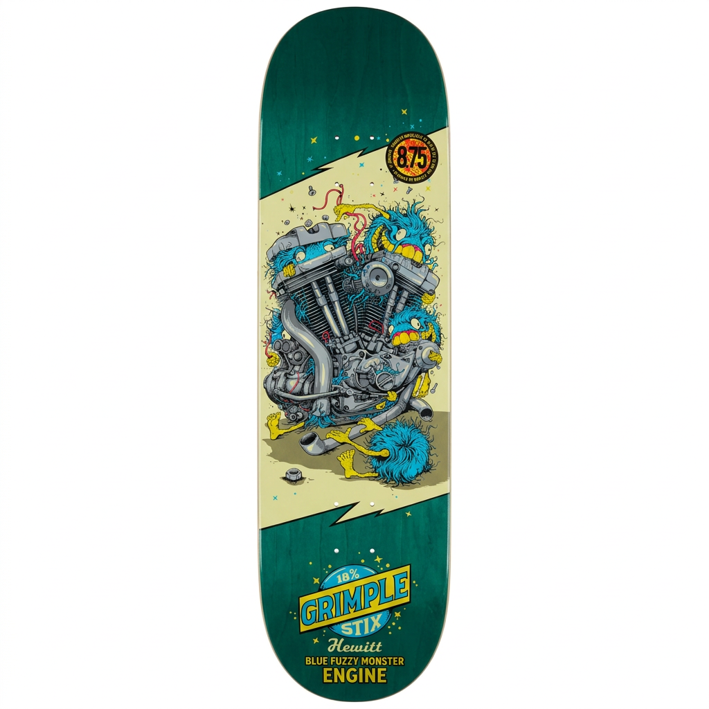 ANTIHERO DECK HEWITT GRIMPL REV 8.75×31.75 WB14.25