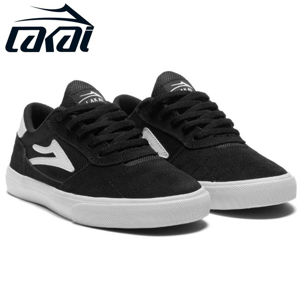 LAKAI ラカイ キッズ スニーカー LAKAI CAMBRIDGE KIDS BLACK/WHITE SUEDE