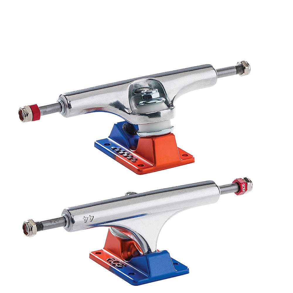 ACE TRUCK AF1 ANODIZED BLUE ORANGE POLISHED 44