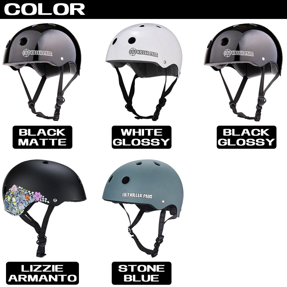 キラーパッド 187 KILLER PADS 男女兼用 ヘルメット PRO SKATE HELMET SWEATSAVER LINER