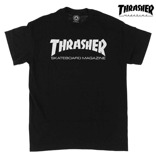 THRASHER スラッシャー SKATE MAG S/S T-SHIRT BLACK