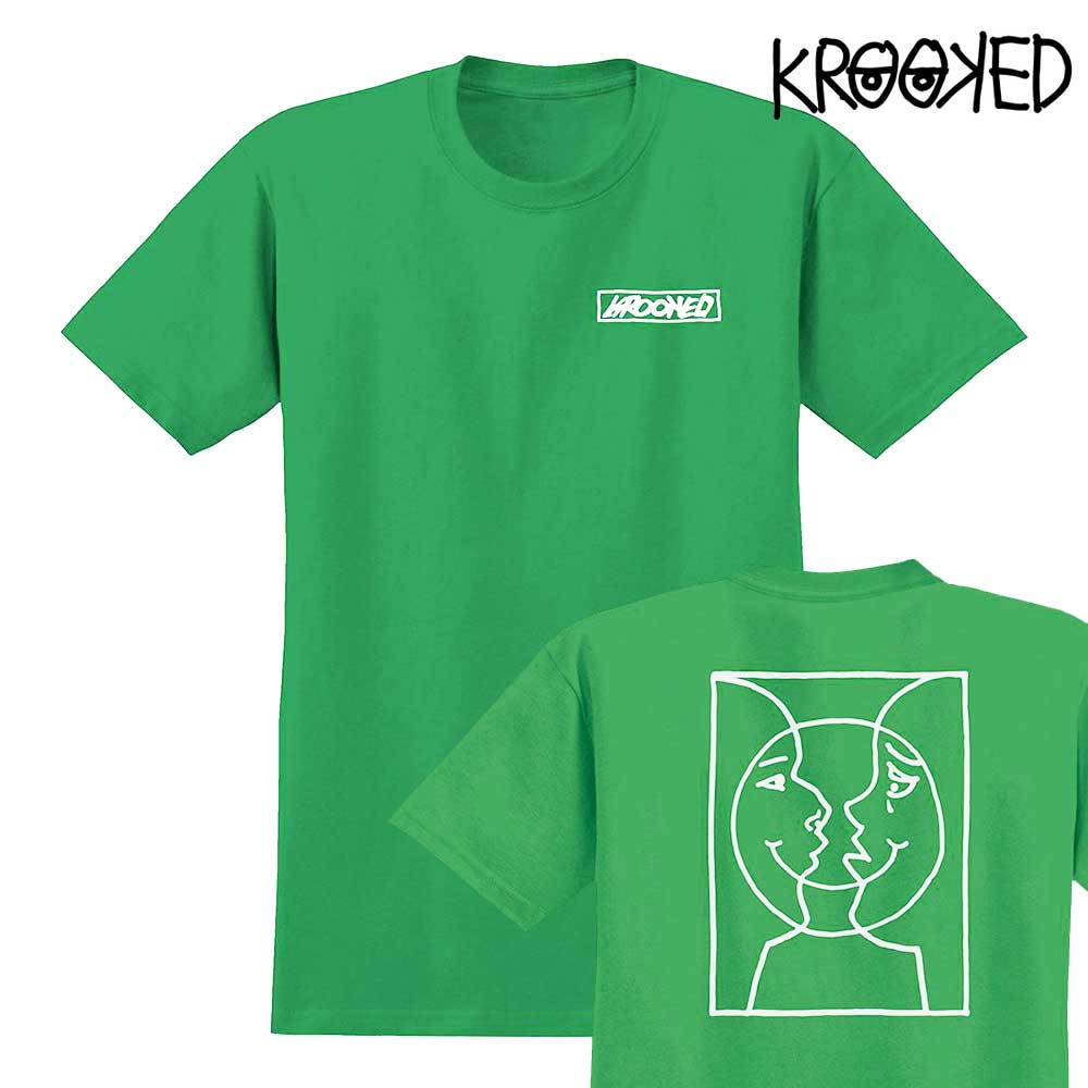 KROOKED クルキッド MOONSMILE RAW GREEN/WHITE