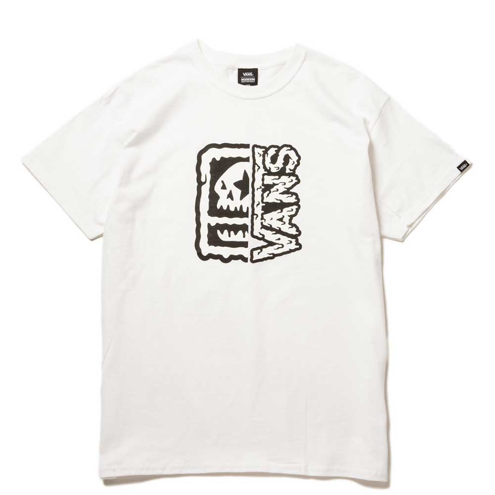 MAGICAL MOSH MISFITS マジカルモッシュミスフィッツ VANS×MxMxM "どろどろ VANS MISFITS" TEE WHITE