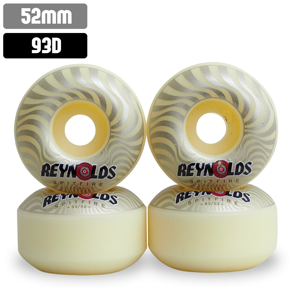 SPITFIRE FORMULA FOUR F4 93D REYNOLDS SOFT SLIDERS CLASSIC 52mm 53mm 54mm