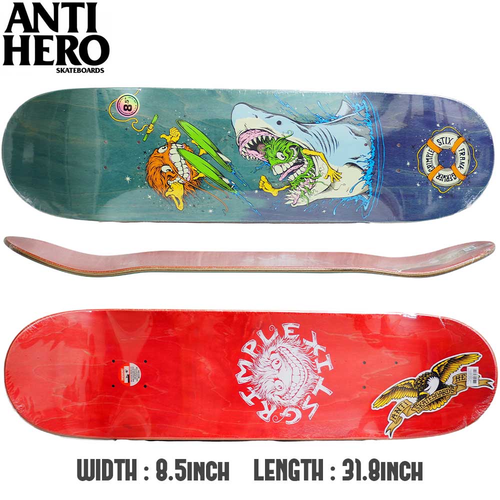 ANTIHERO DECK GERWER WINKLER GRIMPLE STIX [inch:8.5]