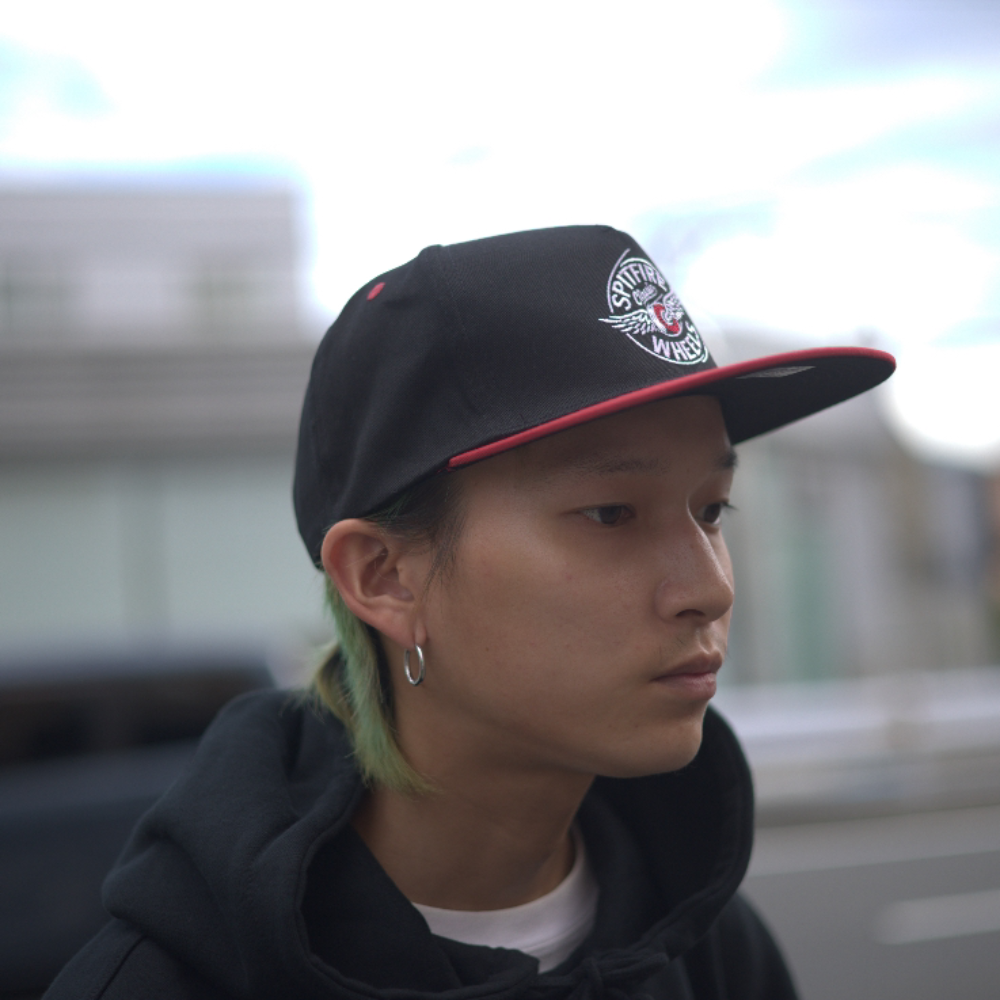 SPITFIRE FLYING CLASSIC SNAPBACK BLACK/RED