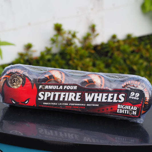 SPITFIRE WHEELS F4 BIGHEAD EDITION BLACK/ORANGE 99D 53mm