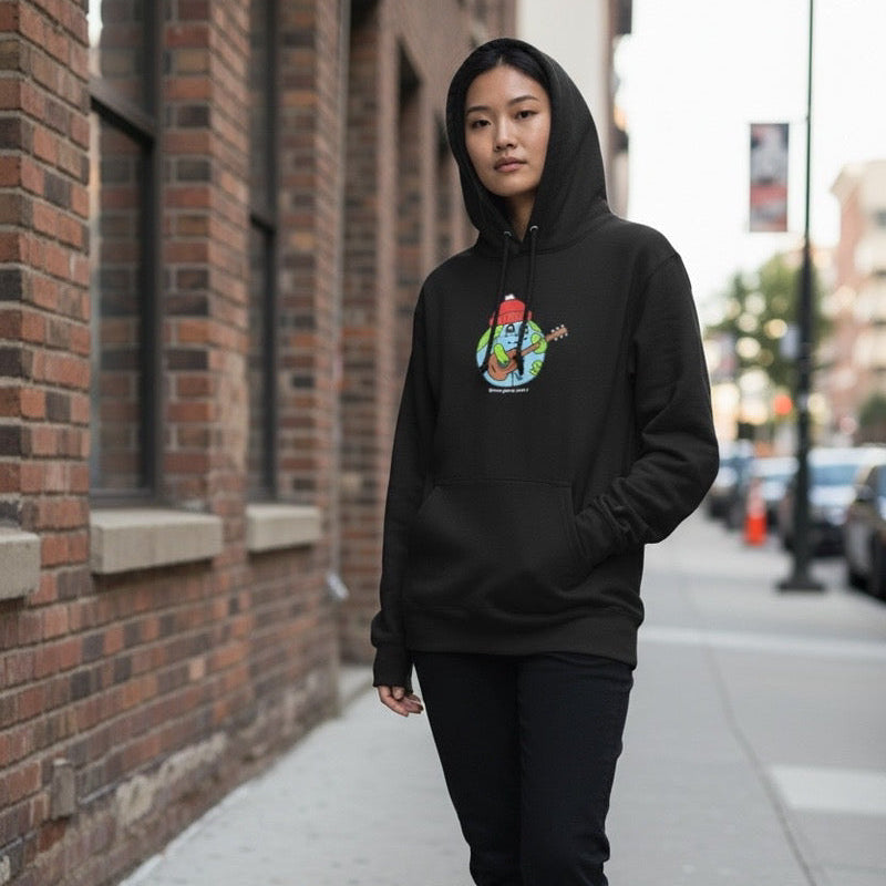 MxMxM ちきゅちゃん HOODIE (ボンボン付き)