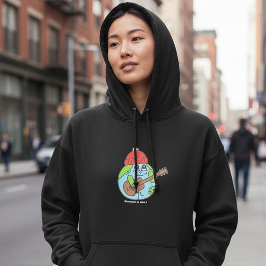 MxMxM ちきゅちゃん HOODIE (ボンボン付き)