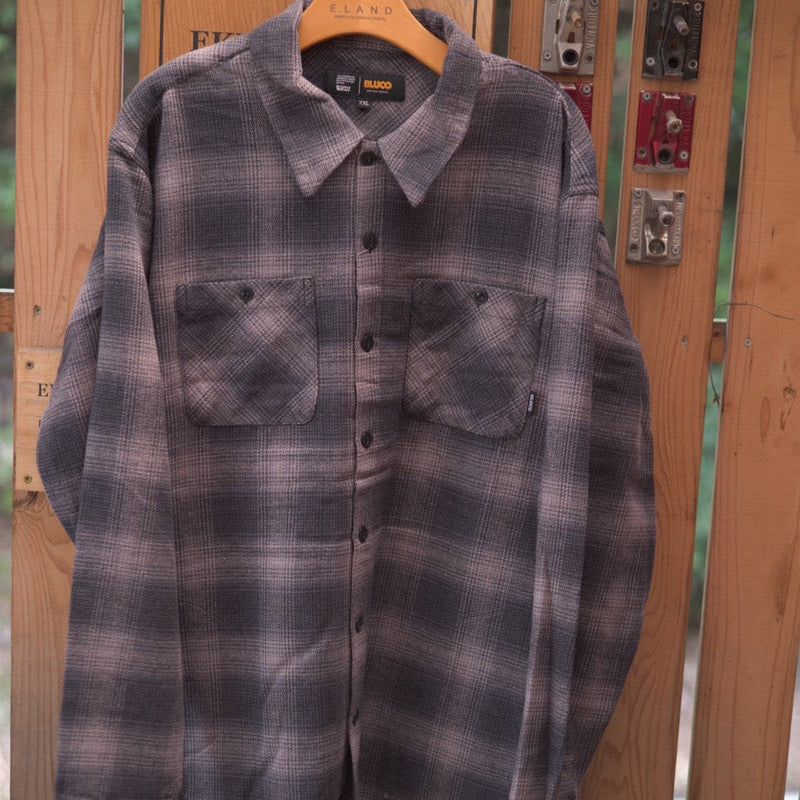 BULCO OMBRE CHECK FLANNEL SHIRT