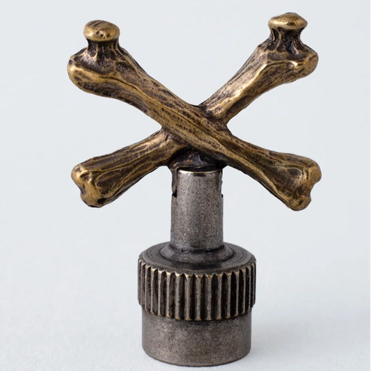 BULCO VALVE CAP -cross bone-