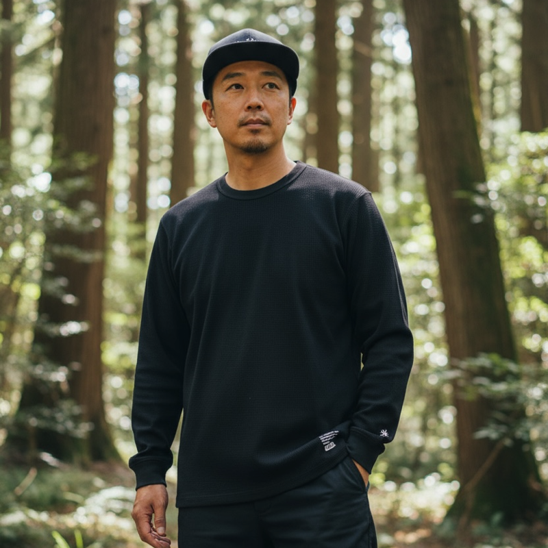 BLUCO CREW NECK THERMAL SHIRT