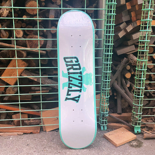 GRIZZRY DECK STAMP BEAR TIFFANY WHITE 7.37×28
