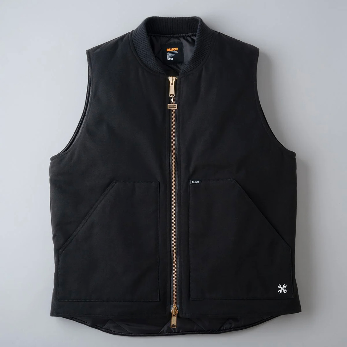 BULCO RIB COLLAR DUCK VEST