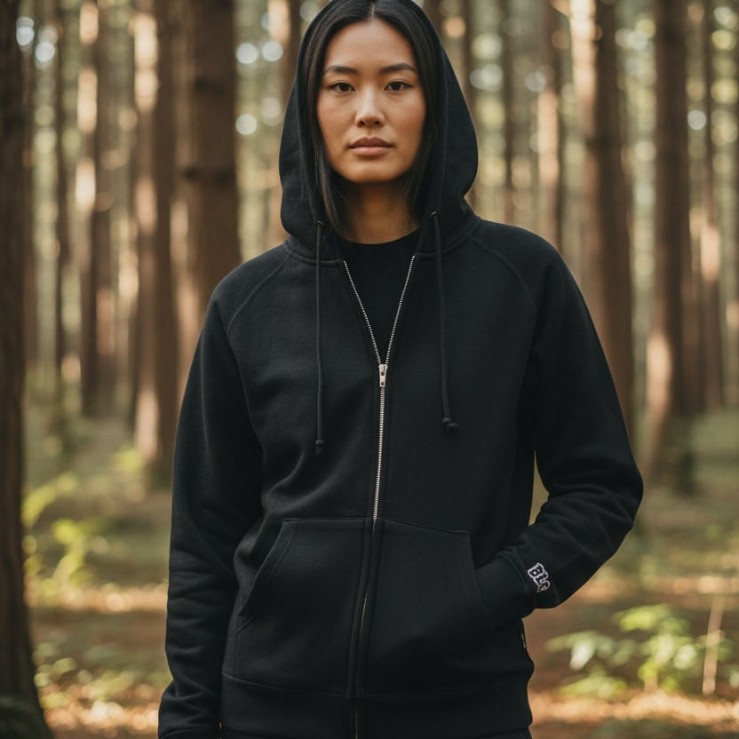 BLUCO PILE ZIP SWEAT HOODIE