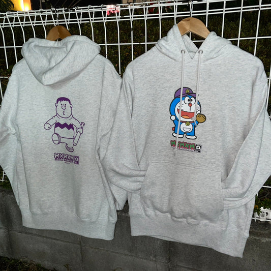 I’m Doraemon ☆ MxMxM “ドラえもんとジャイアンと野球” HOODIE ⓒFujiko-Pro