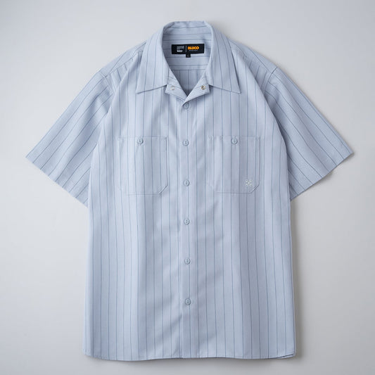 BLUCO STANDARD STRIPE WORK SHIRT S/S