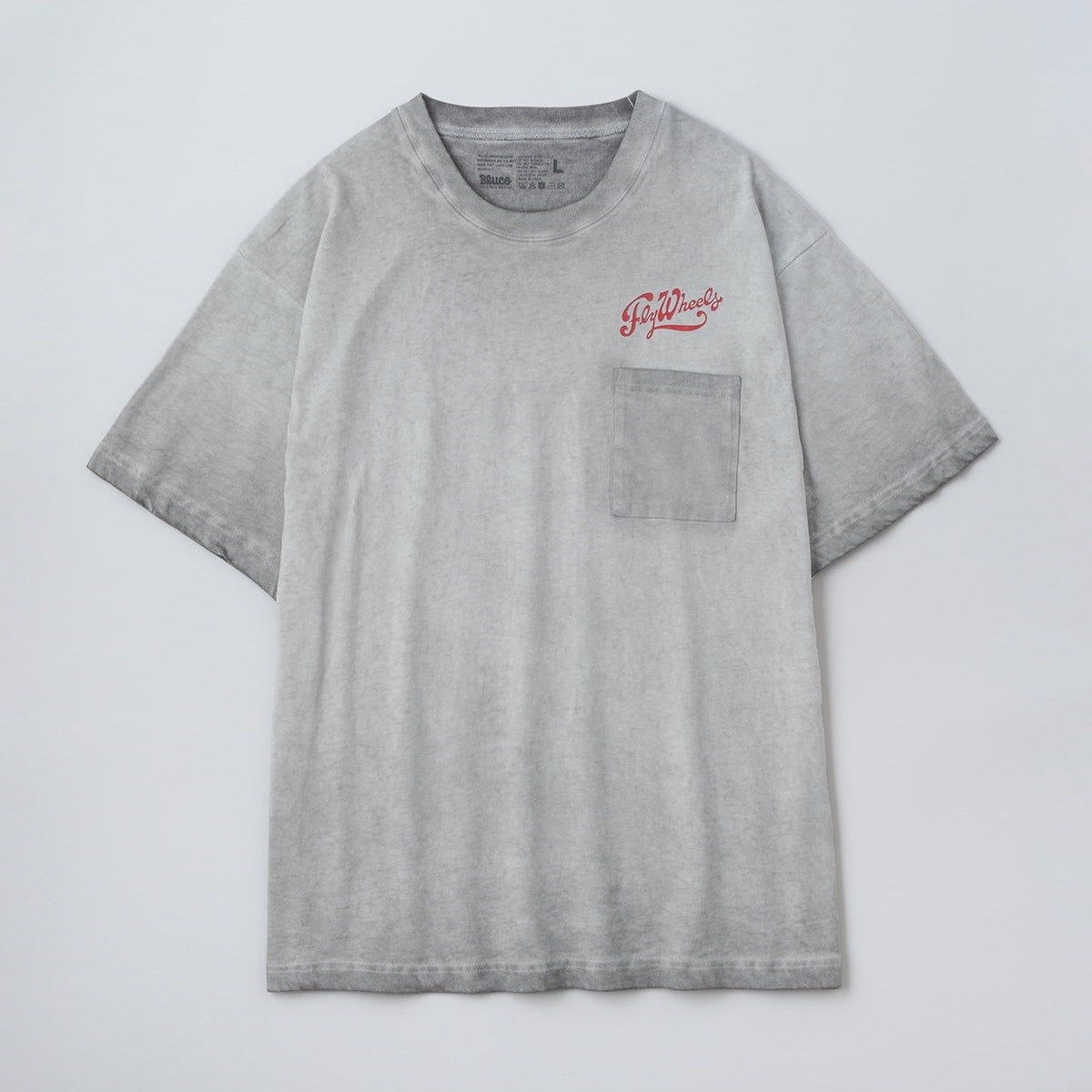 BLUCO (Fly Wheels×BLUCO) ピグメントポケットTシャツ