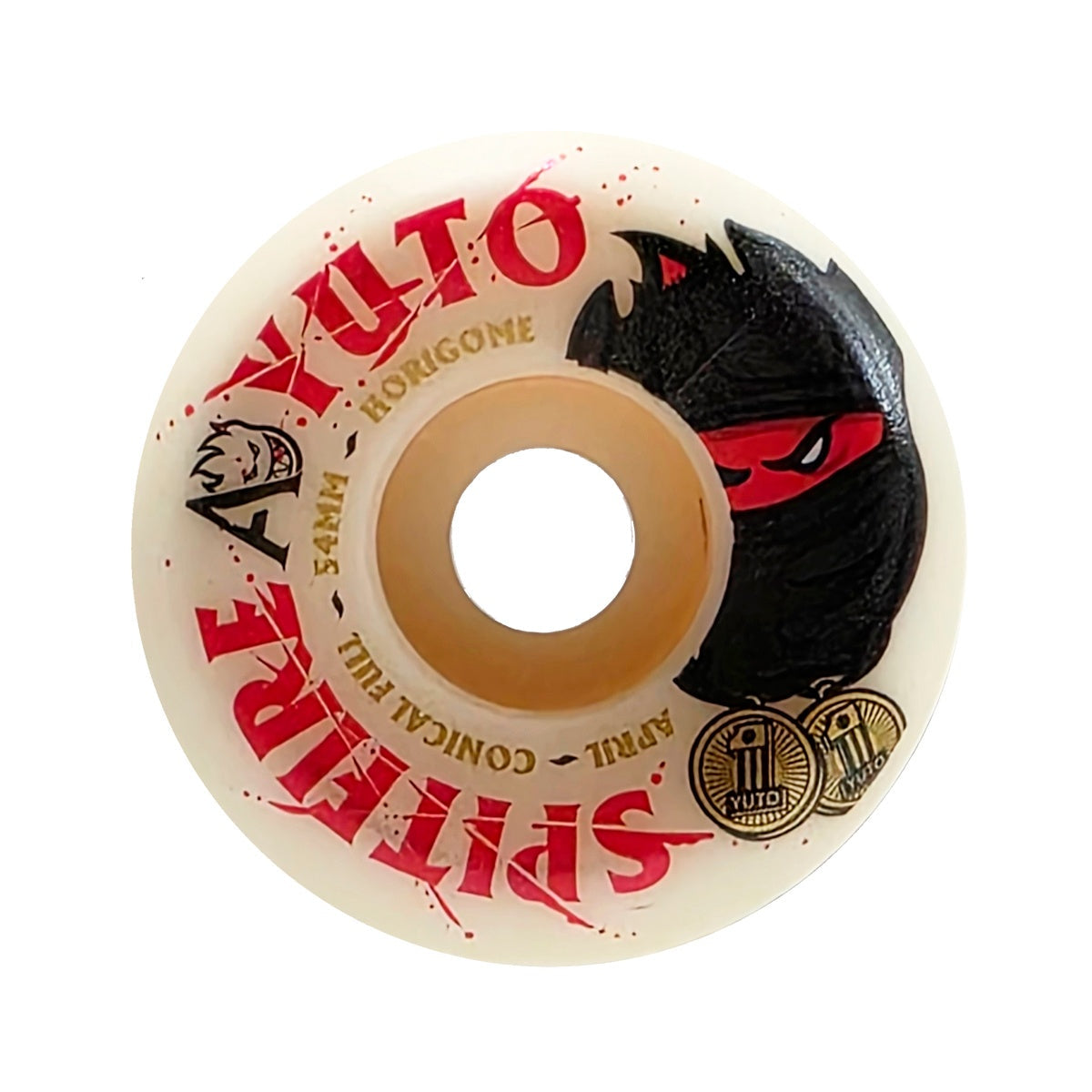 SPITFIRE WHEEL F4 99D YUTO HORIGOME APRIL CONICALFULL 54mm