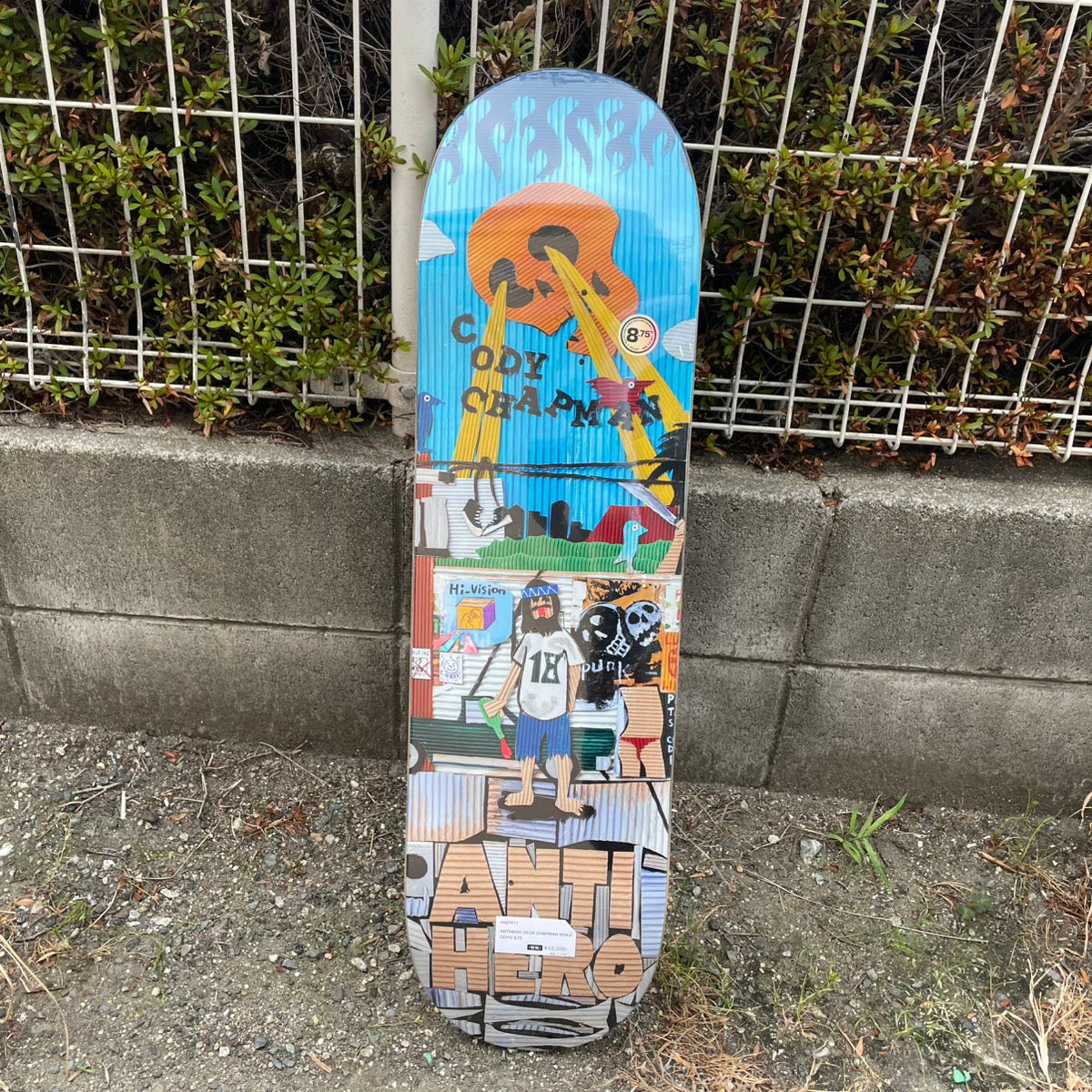 ANTIHERO DECK CHAPMAN KENJI GOTO 8.75