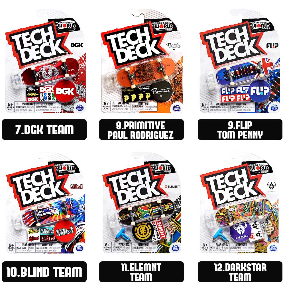 指スケ フィンガーボード TECH DECK 96mm FINGERBOARD VOL.13 – EKL PARK