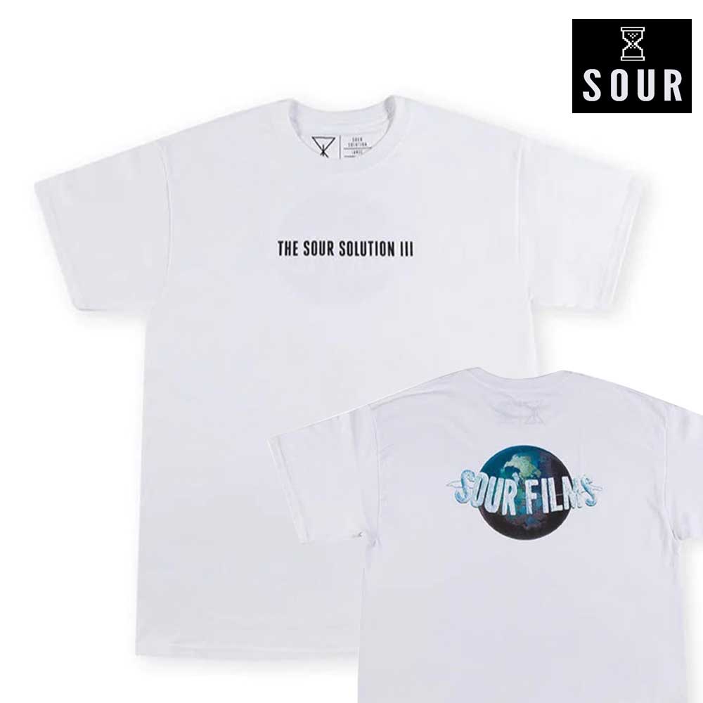 Tシャツ SOUR サワー sour Films S/S Tee WHITE