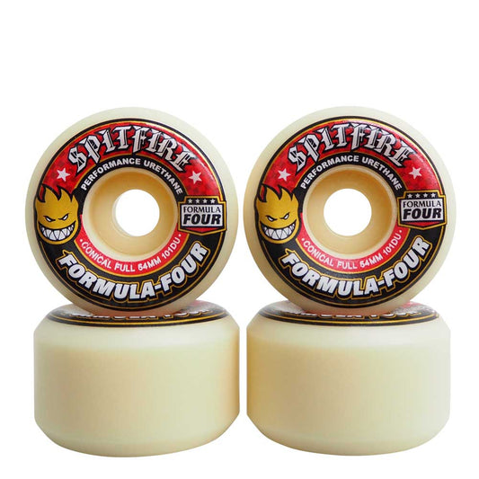 SPITFIRE スピットファイア FORMULA FOUR F4 WHEELS 101D CONICAL FULL 52mm / 53mm / 54mm / 56mm